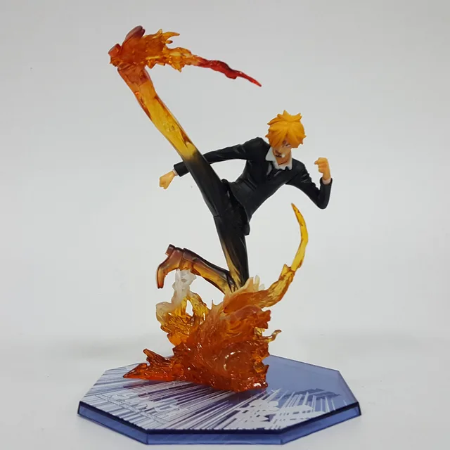 Special Price One Piece Action Figures Sanji Figuarts ZERO Fire Foot Model Toy 160mm PVC Toys One Piece Anime Sanji Japanese Anime Figure