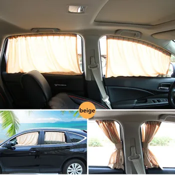 

1Pc Car Sunshade Curtain Mesh Car Side Window Cover Sun Shade Shield Visor UV Protection Block Auto Car SUV Cover Universal