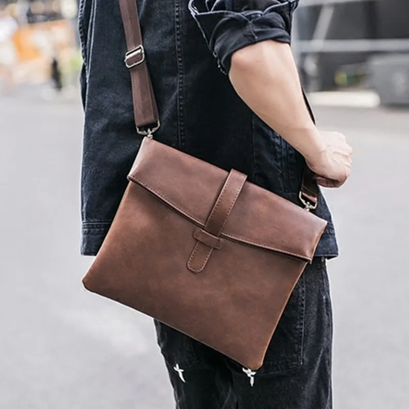 Buy 2017 Men's Fashion Leather Handbags Special Design