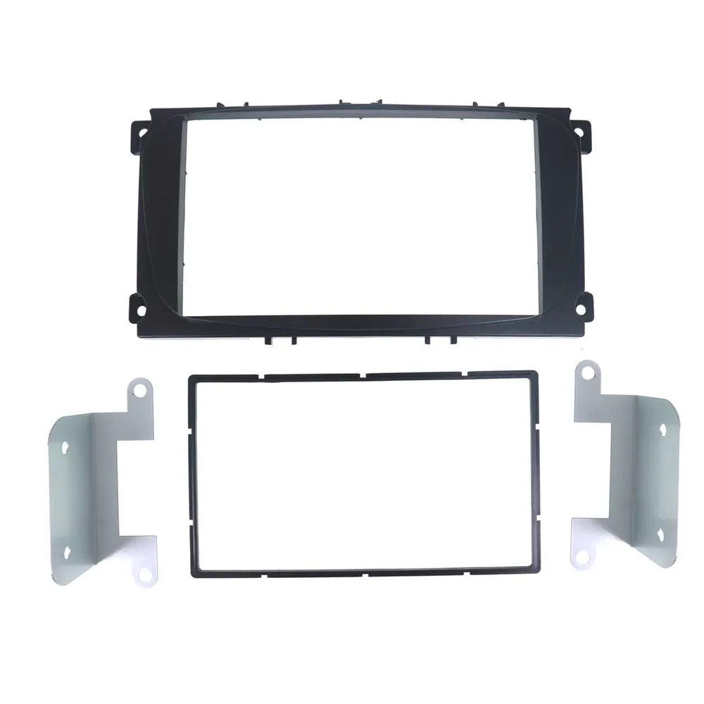 2 Din Fascia For FORD Focus Mondeo S-Max C-Max Galaxy Radio DVD Stereo Panel Dash Mounting Installation Trim 08-002 2 Din Fascia For FORD Focus Mondeo S-Max C-Max Galaxy Radio DVD Stereo Panel Dash Mounting Installation Trim 08-002