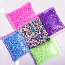 8400 шт оптом 5 мм Хама бусины 48 цветов на выбор Дети Образование Diy игрушки гарантия качества новые перлер бусинки бустеры пакеты
