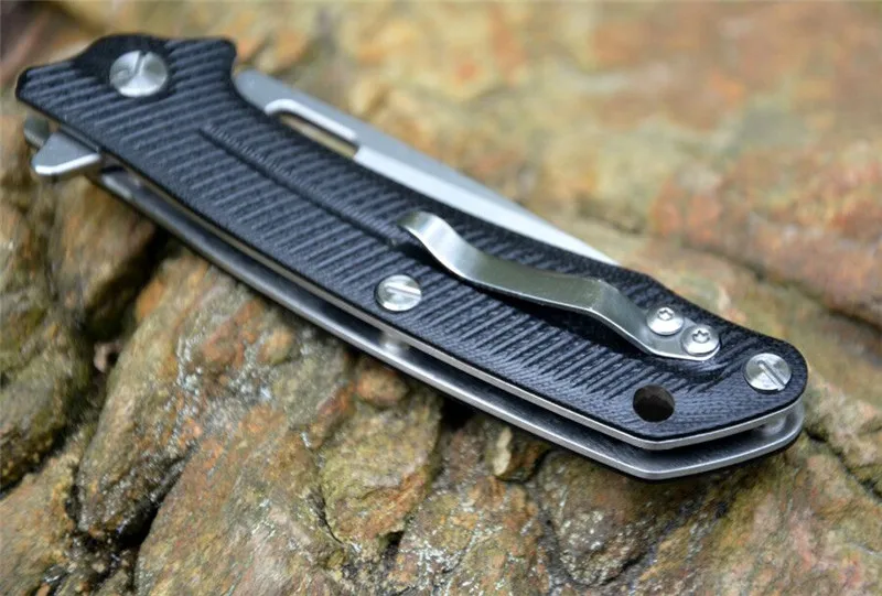 YSTART складной нож LK5013 шарикоподшипник шайба 440C Лезвие G10 Ручка Открытый Кемпинг