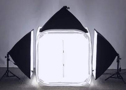 

PHOTO TENT TABLE PHOTOGRAPHY SOFT BOX KIT 80x80cm PHOTO TENT SET KIT
