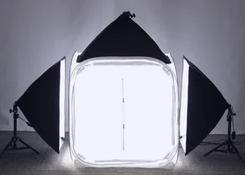 

PHOTO TENT TABLE PHOTOGRAPHY SOFT BOX KIT 80x80cm PHOTO TENT SET KIT