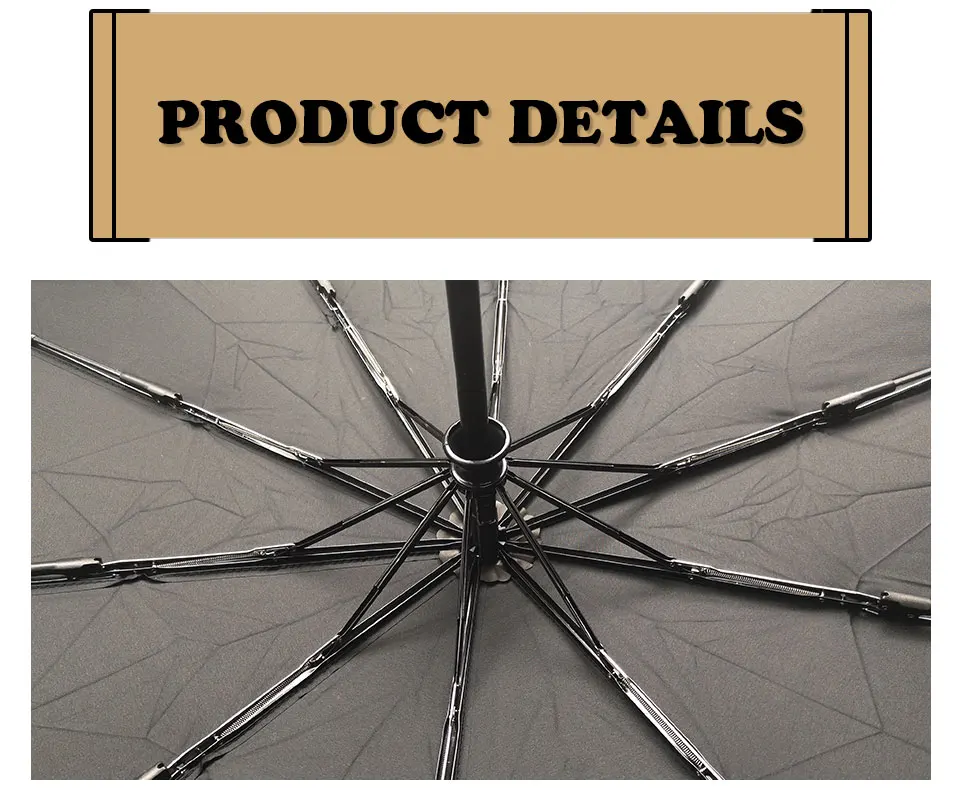 Umbrella Men Automatic Folding Umbrellas Rain LargeBig Umbrella Windproof Man Woman Waterproof For Sunny Parasol FemaleMale      (3)