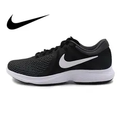 Оригинальные 2018 NIKE REVOLUTION 4 Женские кроссовки дышащие DMX уличные спортивные кроссовки Повседневная Удобная Обувь 908999-002