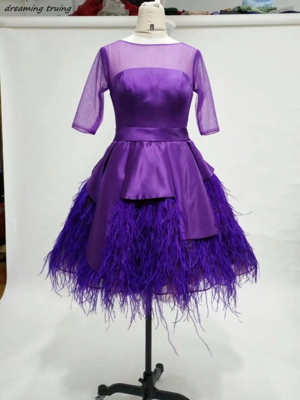 purple special occasion dresses
