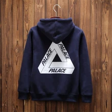 Hohe Qualität 2016 Herren Palace Skateboards Hoodie Männlichen 100% Baumwolle Dreieck Schweiß Palace Sweatshirt Palace Hoodies S-2XL