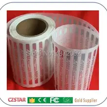 С фабрики epc gen2 ISO18000-6C alien 9640 Чип антенна длинный диапазон uhf rfid метки влажная Инкрустация Стикер для складских средств