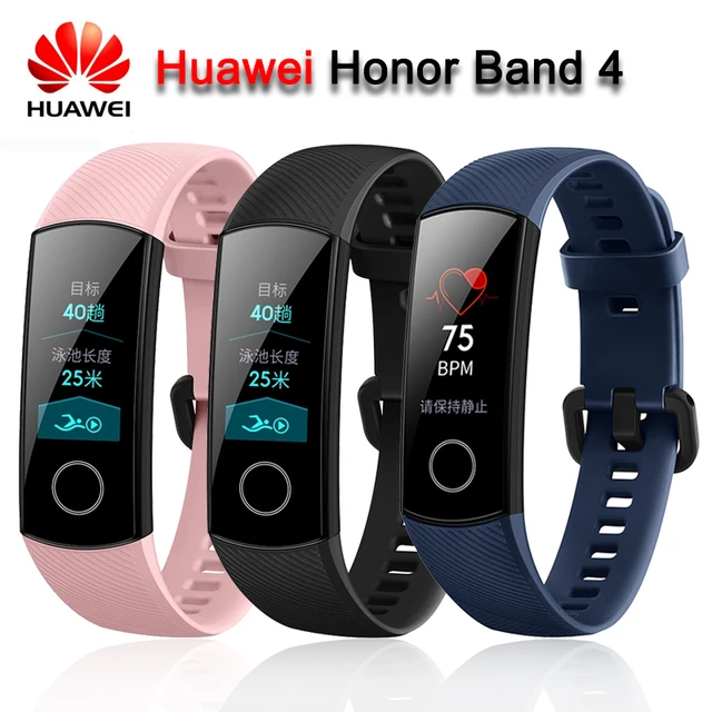 Original Huawei Honor Band 4 Smart watch Wristband Amoled Color 0.95