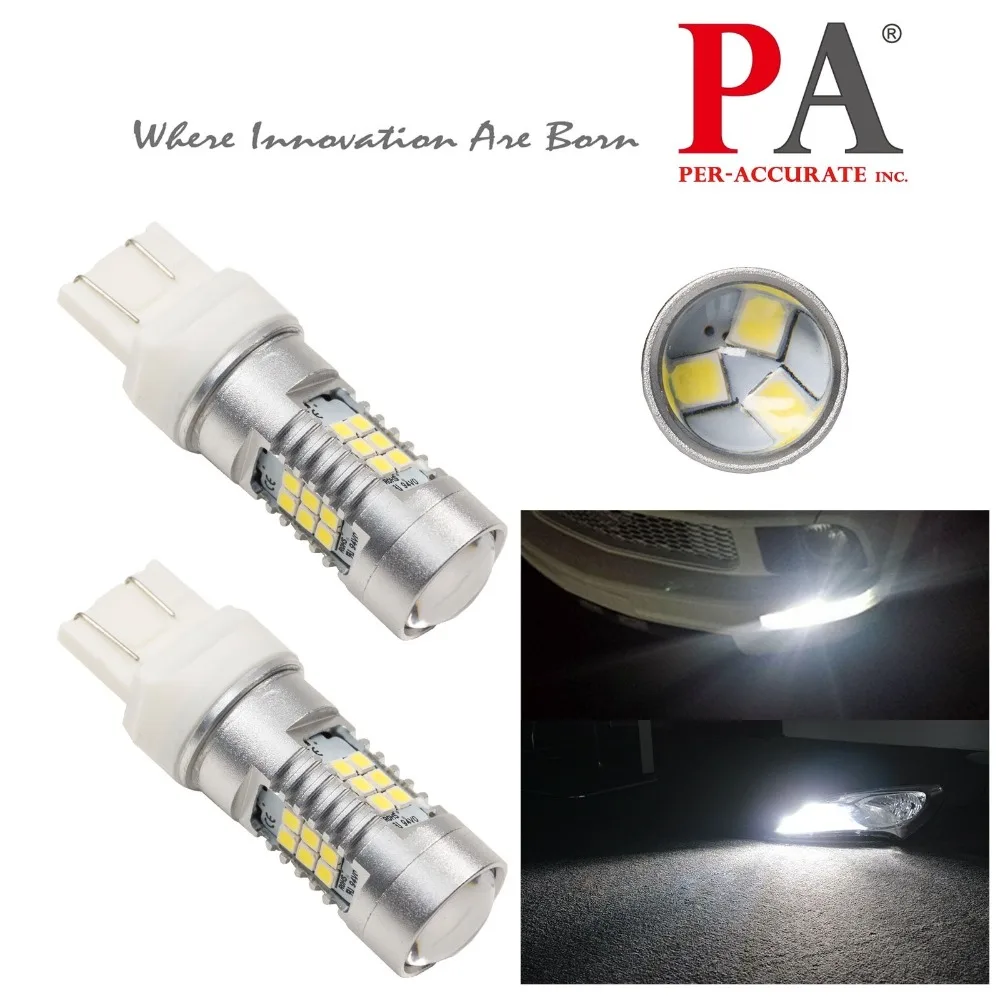 PA светодиодный x T20 7443 7440 2835 21SMD из 2 предметов Белый фонарь задний