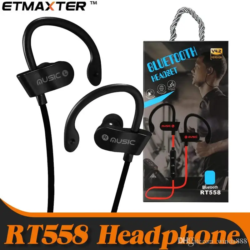 

Waterproof sport earphones soft wear Painless Sweatproof Sport Earbuds Wireless Bluetooth Earphones for Phones XR MSI Blueplayer