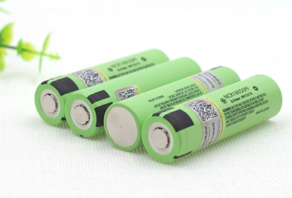 4 шт. оригинальные литиевые батареи 18650 3 7 в 2900 мАч для аккумуляторов Panasonic NCR18650PF 10
