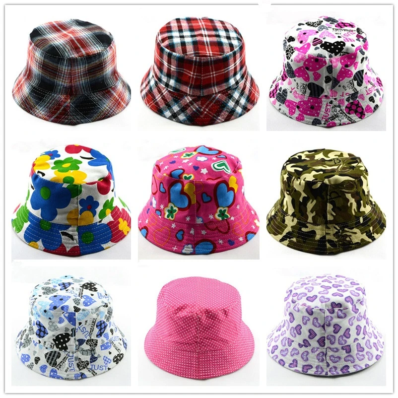 Bnaturalwell Chapeau Seau A Motif De Couture Pour Enfants 1 Piece Chapeau De Soleil En Coton H391 Aliexpress