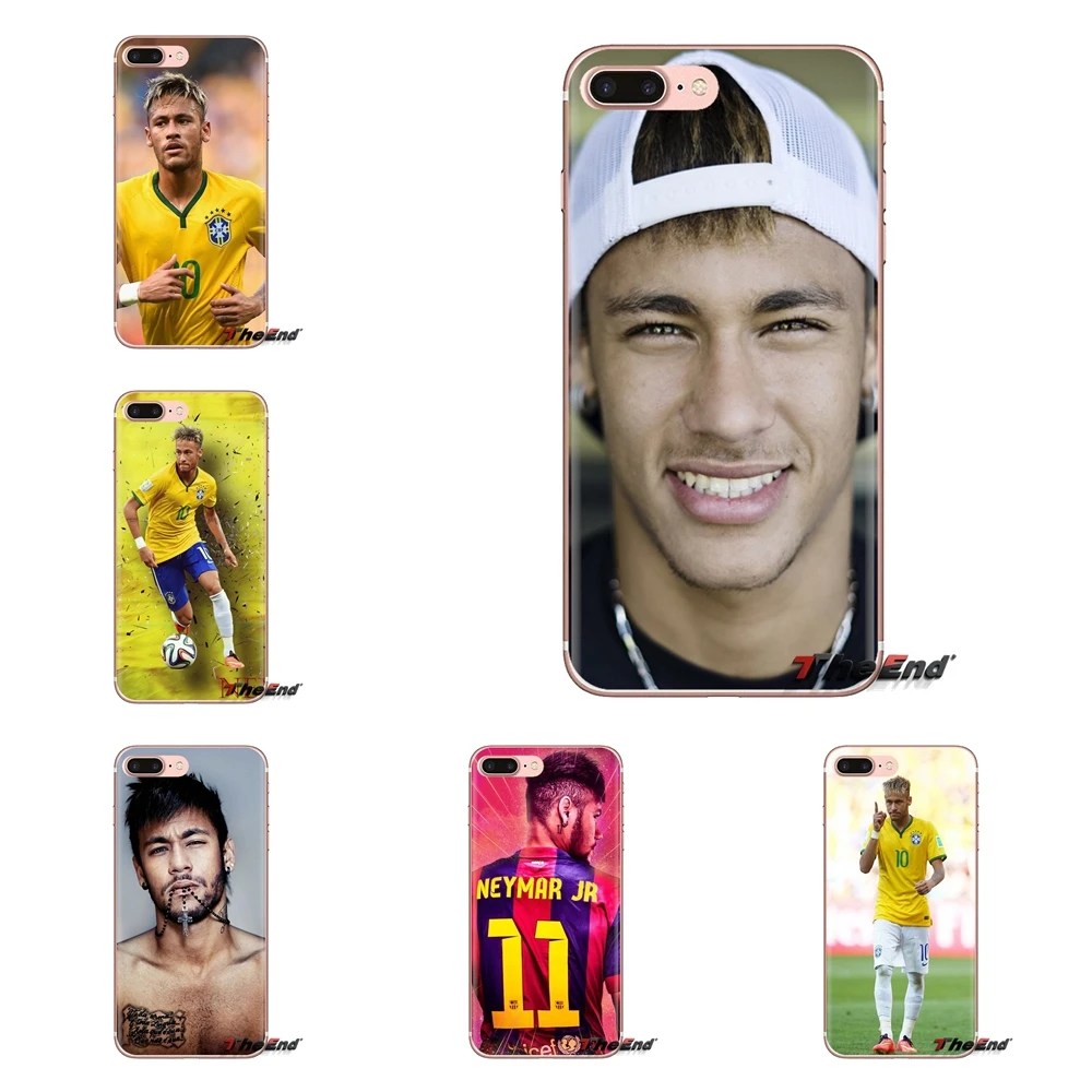 For Samsung Galaxy J1 J2 J3 J4 J5 J6 J7 J8 Plus 2018 Prime 2015 2016 2017 Soft Transparent Cases Covers Famous Star Neymar |