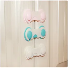 6 штук 5 цветов Защитный замок для детей блок детская защита замок на Холодильник Сейф