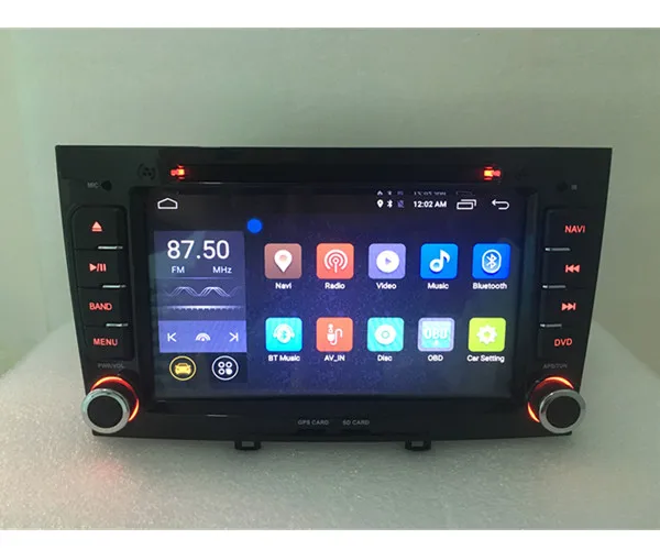 Top Car radio dvd GPS navigation Android 6.0 navigation for Peugeot 408  & 308 GPS RDS IPOD 3G 4G SWC Rearview Free 8GB Map card 15
