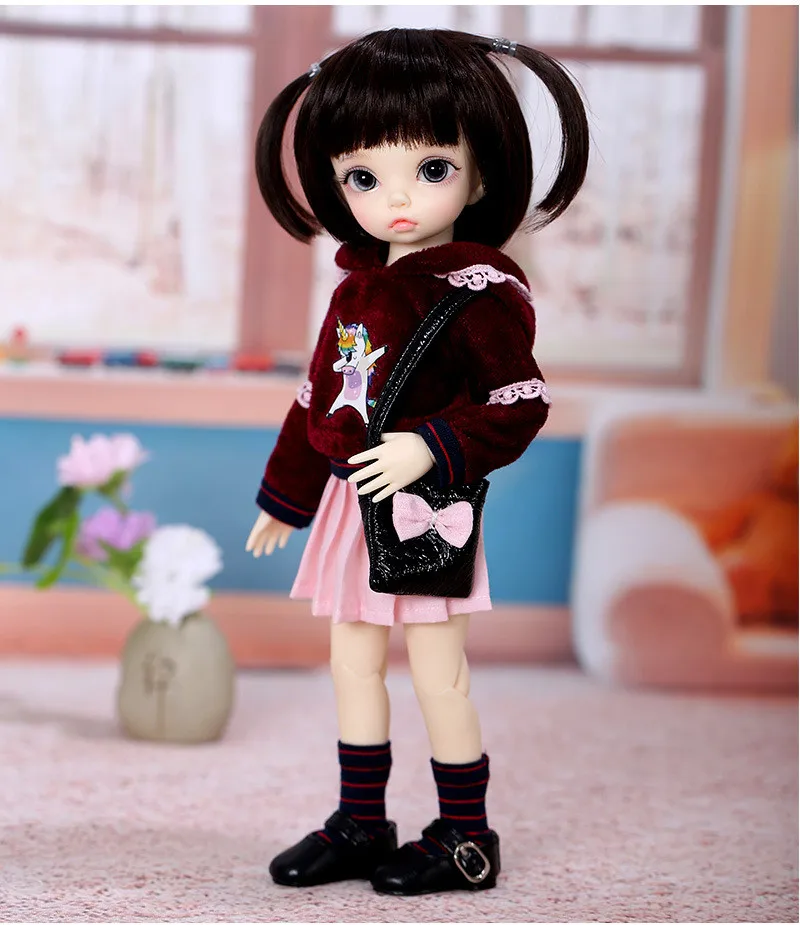1/6 Девушка bjd кукла BJD/SD куклы шарнирная кукла игрушка kawaii Подарки(с глазами+ макияж+ одежда+ кукольные парики