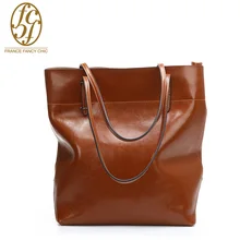 2016 Spring and Summer Burst Models Leather Women Shoulder Bag Leather Hand Bag Simple And Practical Big Bag Lady F201603007
