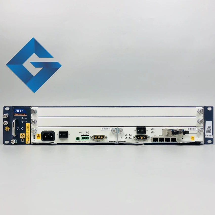 Оригинальный ZTE ZXA10 C320 OLT 1GE SMXA карта * 1 шт. с картой PRAM блок питания переменного и
