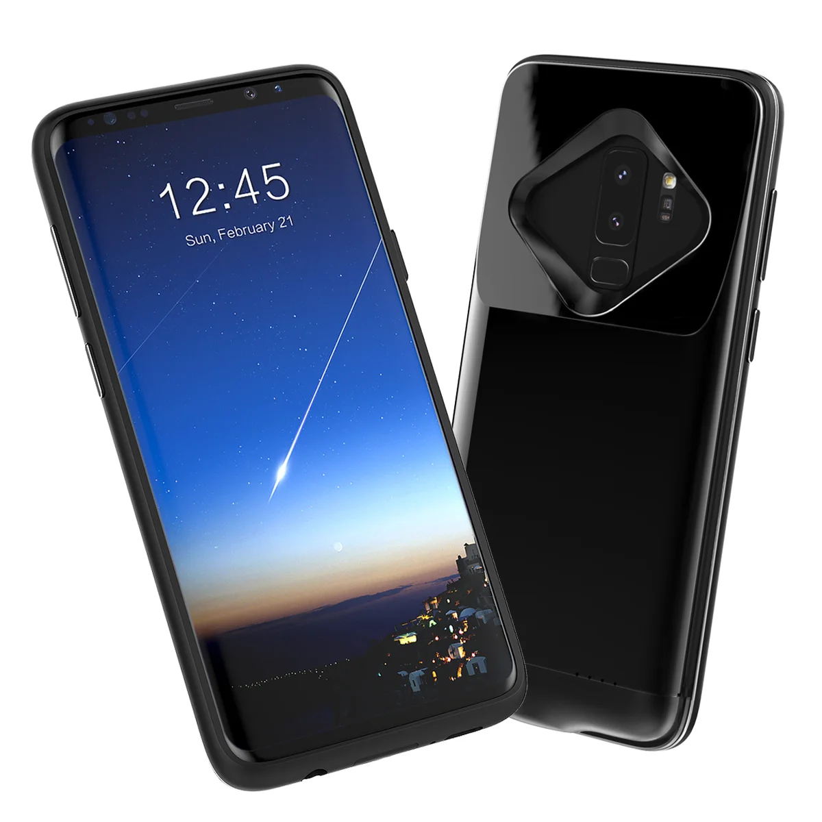 Casewin Батарея Зарядное устройство чехол для samsung Galaxy S9 плюс Батарея чехол 5200 мА/ч, Мощность Bank внешнее резервное зарядное устройство чехол для телефона