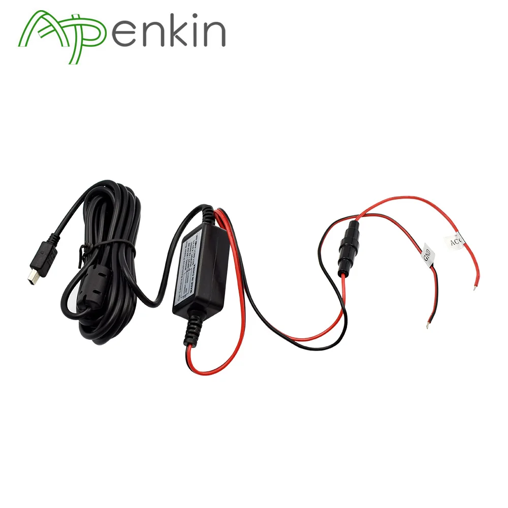 

Dash Cam Hard wire kit Hardwire kit Mini USB Magnet ring anti-interferance-Compatible with Car Camera Mini USB Port