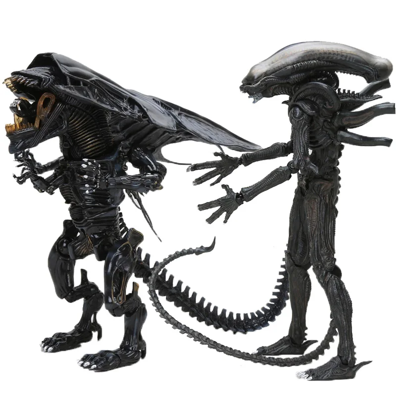 Игрушки NECA Aliens VS Predator Figma SP 108 10th инопланетный воин 047 Alien queen ПВХ фигурка Коллекционная модель игрушки