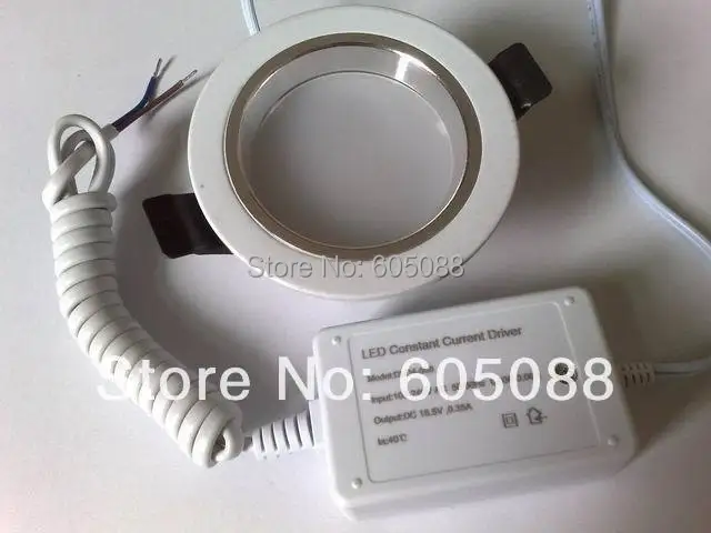 

4" 8w recessed high power led downlight dimmable,AC110/220v brightness adjustable, smooth triac dimming without flickering