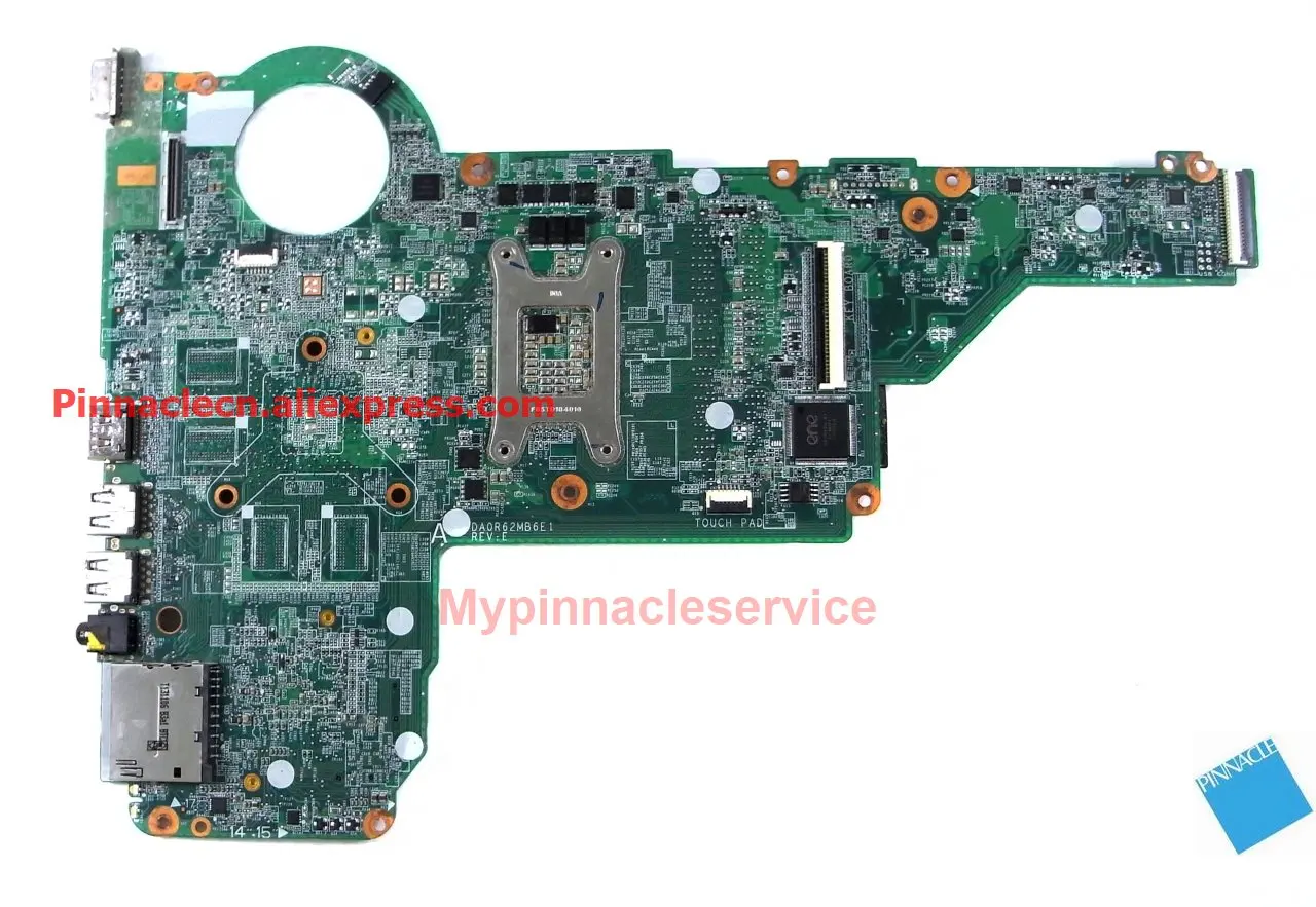 713257-501 Материнская плата для hp Pavilion 14 Pavilion15 DA0R62MB6E1