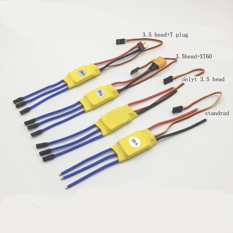 

XXD HW30A 40A 50A 60A 80A Brushless Motor ESC For Airplane Quadcopter Drone Speed Controller For Helicopte