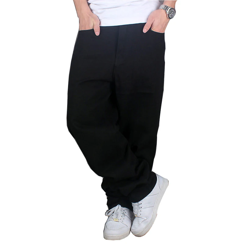 Men Baggy Jeans Mens Hip Hop Jeans Long Loose Fashion