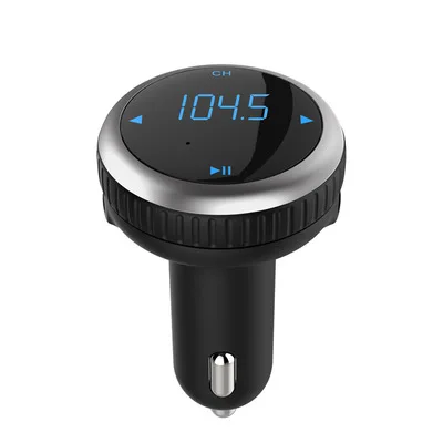 WINTUWAY беспроводной Bluetooth fm передатчик Transmisor FM модулятор двойной usb порты Transmiter AUX