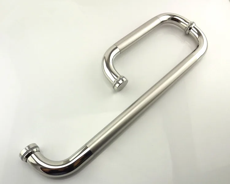 Buy 304Stainless Steel shower room Glass door handle