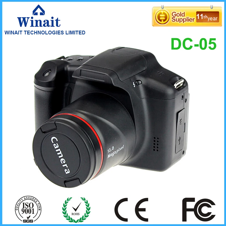 Winait DC-04 цифровая камера 32 Гб dslr камера 12MP мини камера с 4x цифровым зумом 0,3 CMOS сенсор