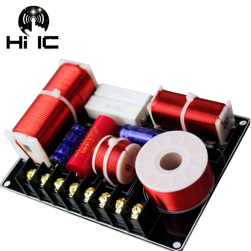 3 способа HiFi аудио ВЧ + Средний бас единицы кроссовер динамик делитель частоты