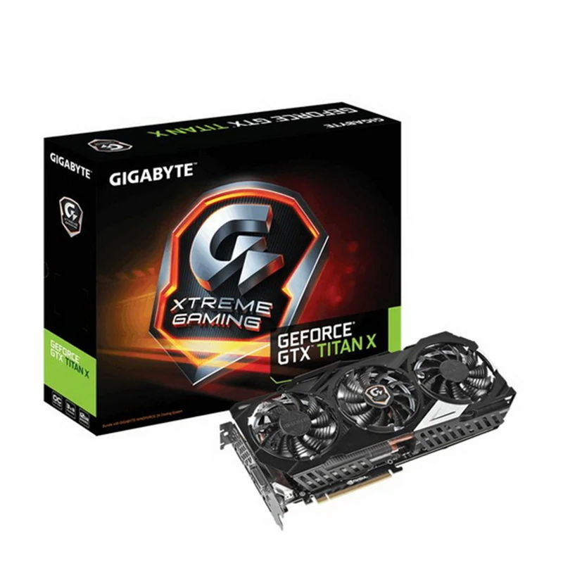 GV-NTITANXXTREME-12GD-B GTX TITAN X Gigabytey/ firefly video card