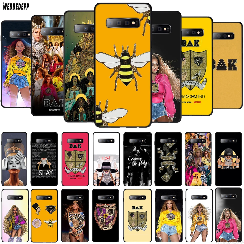 

WEBBEDEPP Beyonce Giselle Knowles Beychella TPU Cover for Samsung Galaxy A10 A30 A40 A50 A70 A6 A8 A9 J6 2018 Note 8 9 Soft Case