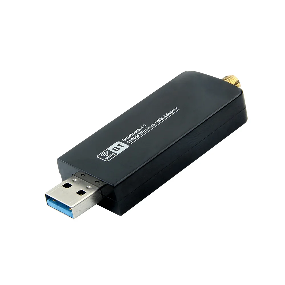 2в1 двухдиапазонный 1200 Мбит/с Bluetooth 4,1 Беспроводной USB 3,0 Wifi адаптер 2,4 г/5 ГГц Realtek RTL8822BU сетевой адаптер с антенной