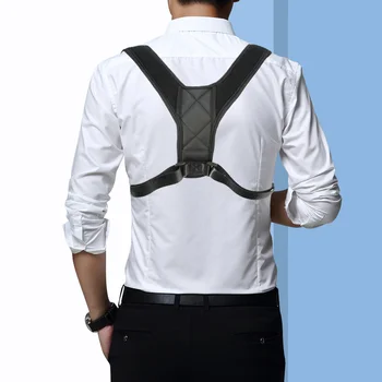 Adjustable  Back Posture Corrector Clavicle Spine Back Shoulder Support Lumbar Brace Support Belt Posture Corrector