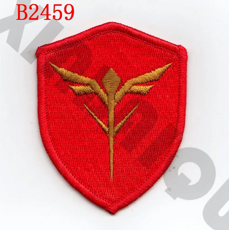 Вышивка патч GUNDAM военный тактический боевой дух - Цвет: B2459