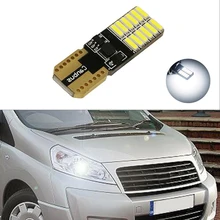 1x W164 T10 W5W 24 светодиодный 4014SMD Автомобильные стояночные огни Sidelight нет ошибок для FIAT 500 Punto Stilo Palio Freemont Bravo Ducato Doblo