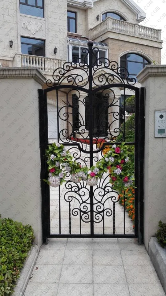 Дешевые ворота 3ft металлические ворота железные ворота и заборы для продажи садовые ворота дизайн