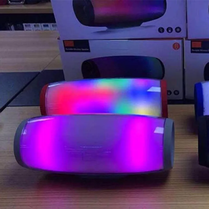 speakers with light effects