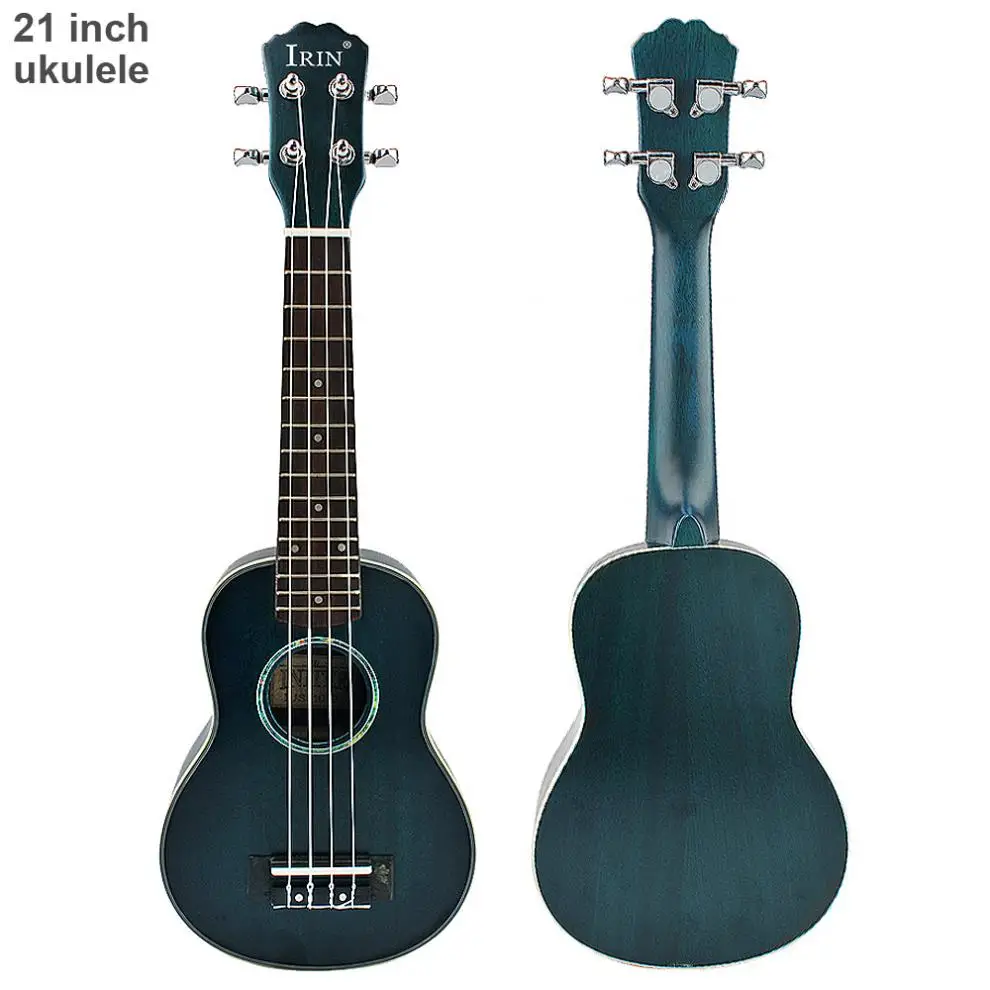

21 Inch Abalone Shell Edge Sound Hole Soprano Ukulele Spruce Wood 15 Fret Four Strings Hawaii Guitar
