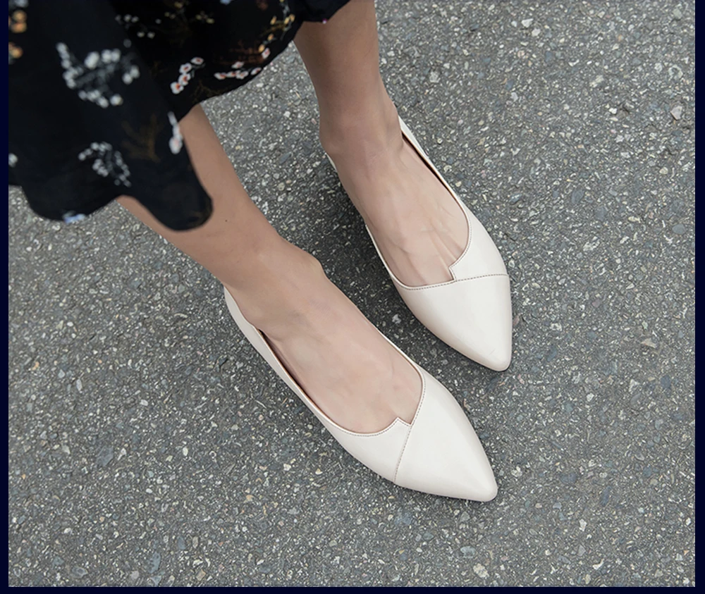 toe sapatos de couro genuíno de alta