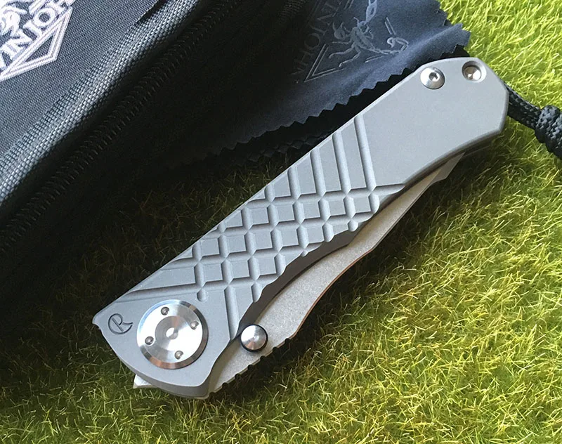 Складной нож kevin john CR Umnumzaan лезвие m390 титановая ручка карманный кухонный для
