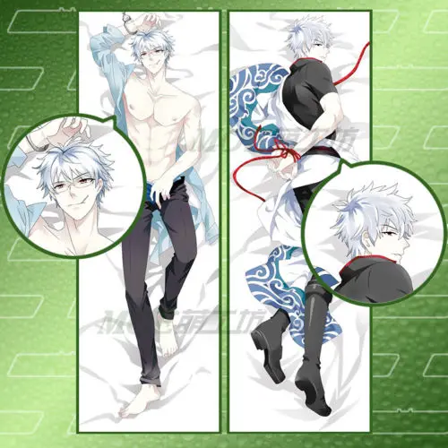 Суэф Манга аниме Gintama Джин Dakimakura Двусторонняя Подушка Чехол Крышка | Дом и сад