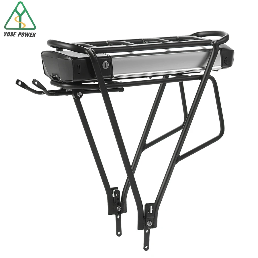 

Electric Bicycle 36V 13Ah 16Ah lithium ion battery with Double Layer Luggage Carrier Rear Rack Battery Tail Light Free Shipping