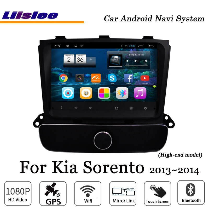 Liislee автомобильный Android gps Navi карта навигационная система для Kia Sorento 2013~ высокая модель радио стерео BT Аудио Видео Мультимедиа