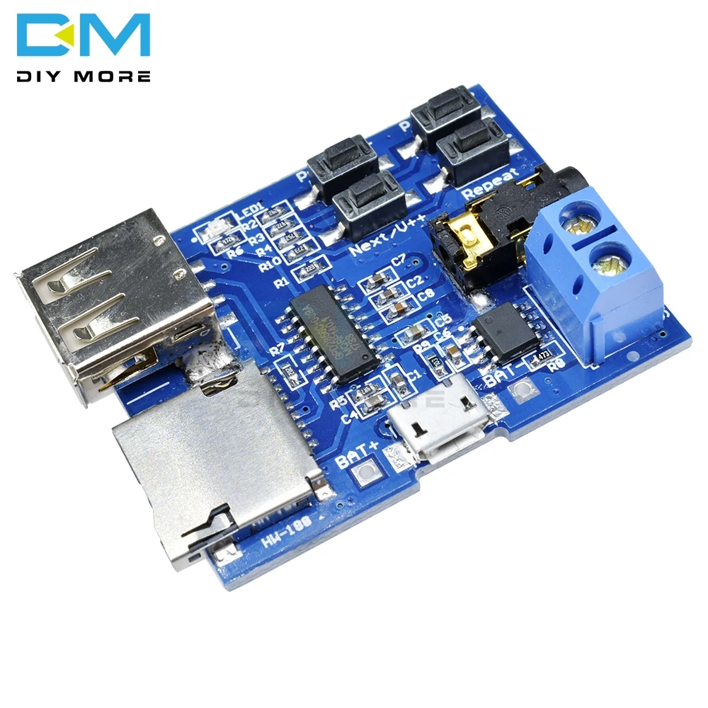 Usb модуль для TF карты памяти|audio module|audio amplifier moduleamplifier module |
